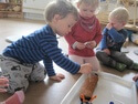 Kräuter in der Kinderkrippe